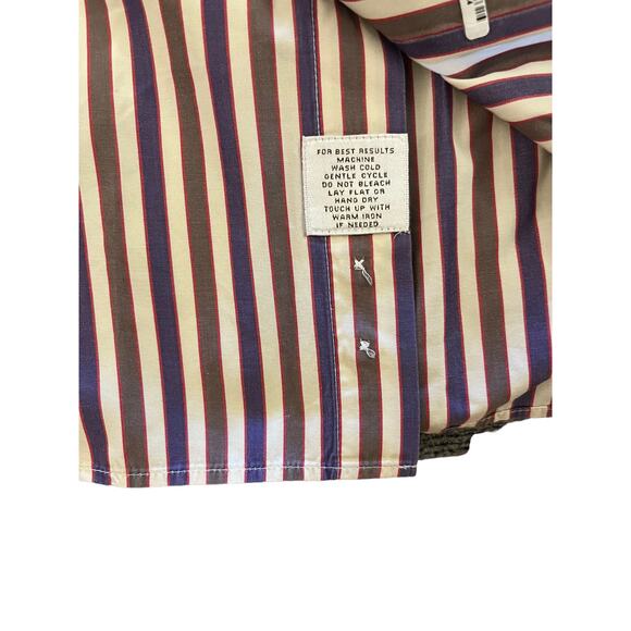 Peter Millar Striped Dress Shirt - L - Picture 5 of 5